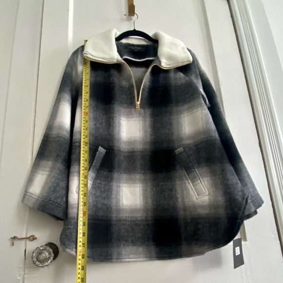 Marc New York Women’s Plaid Half Zip Jacket - Picture 7 of 10